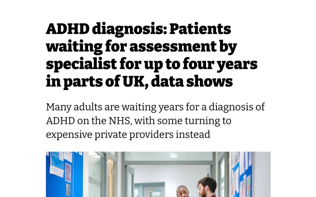 i News: “ADHD Diagnosis: Patients waiting for