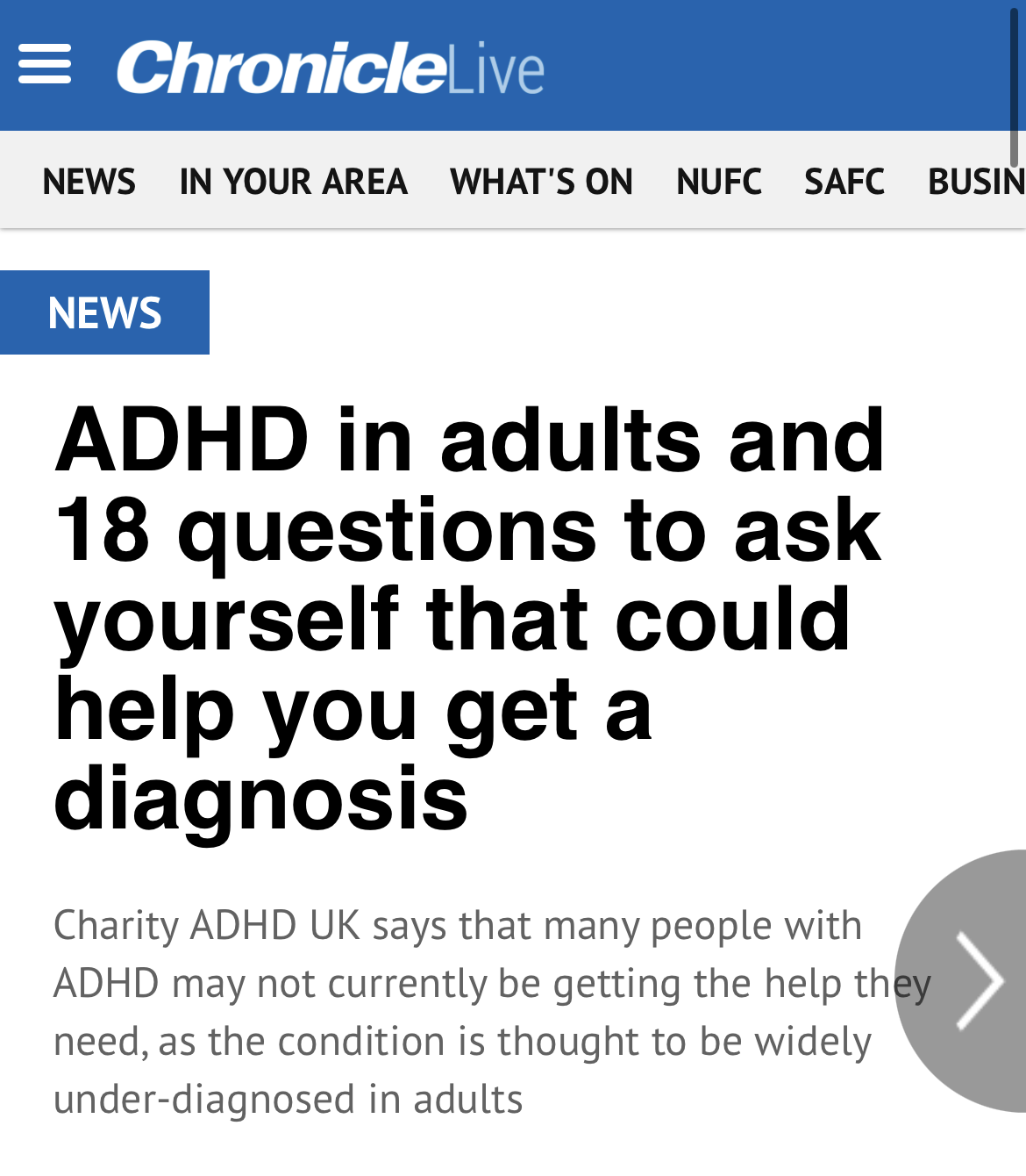 <br />
i News: “ADHD diagnosis: thousands 