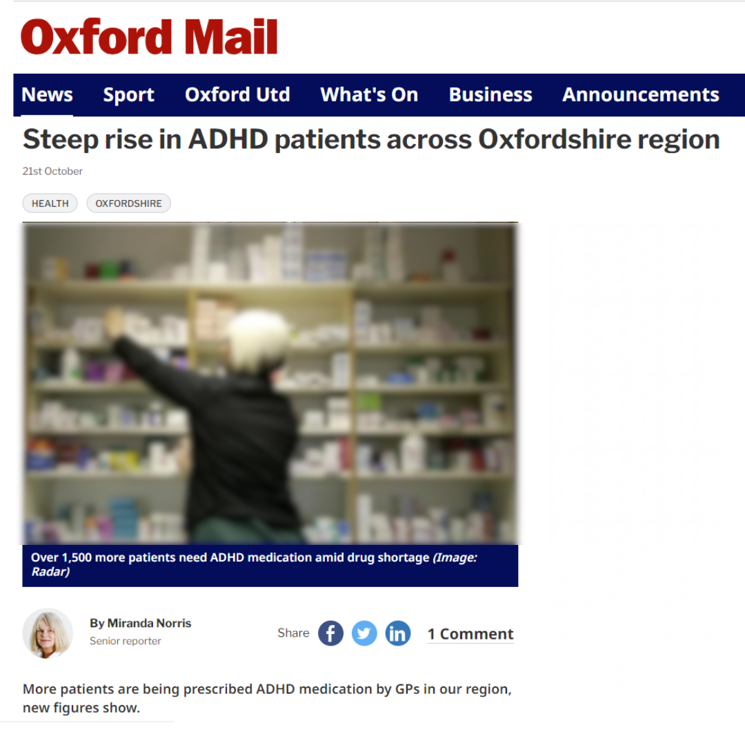 Doctors in England told not to start new patients on ADHD drugs due to shortage