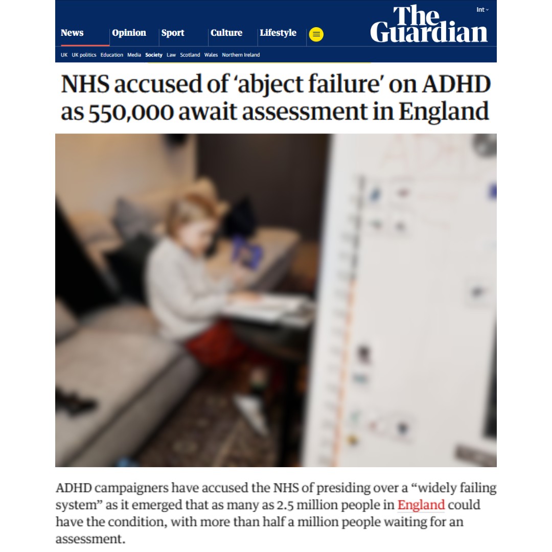 Doctors in England told not to start new patients on ADHD drugs due to shortage