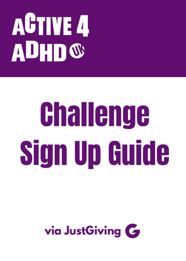 Active 4 ADHDUK Sign up guide