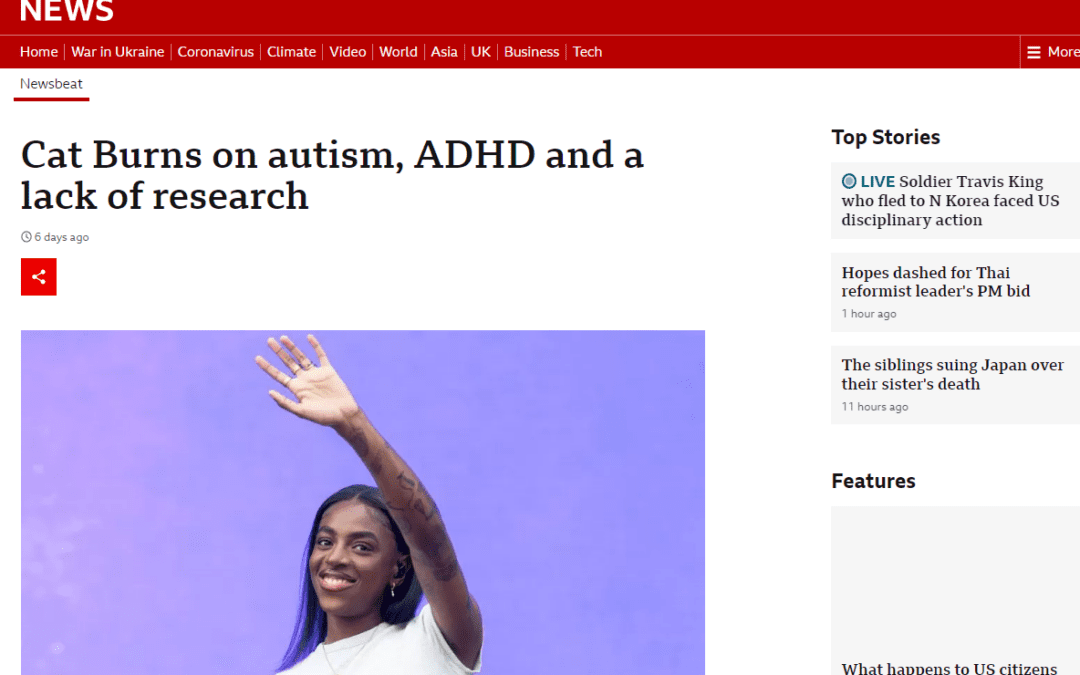 BBC: “Cat Burns on autism, ADHD and a lack of research”